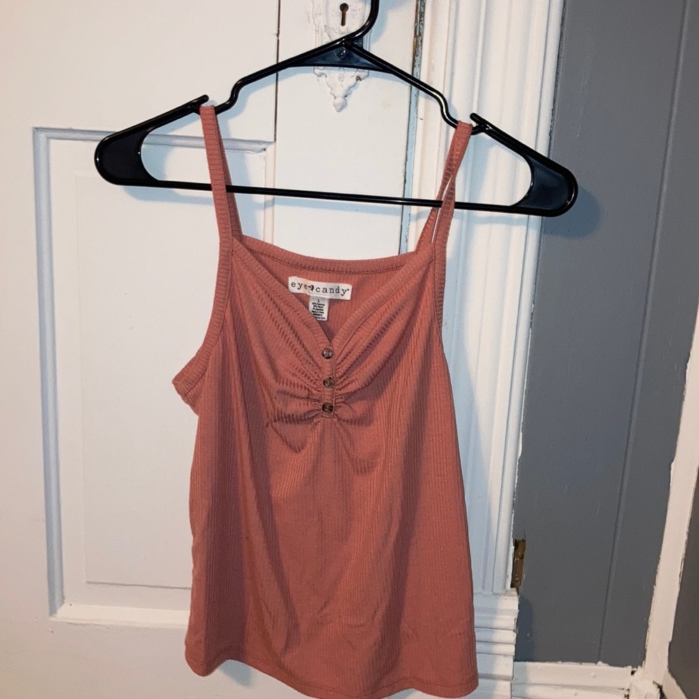 Eye Candy Pink Tank Top